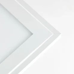 Plafonnier Brilliant Atira LED Blanc, 1 lumière, Télécommandes, Changeur de couleurs