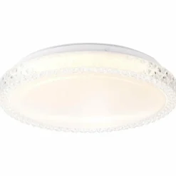 Luminaires Brilliant Plafonniers|Plafonnier Brilliant Badria Blanc, 1 lumière