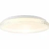 Luminaires Brilliant Plafonniers|Plafonnier Brilliant Badria Blanc, 1 lumière
