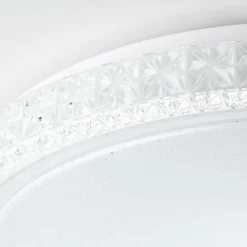 Luminaires Brilliant Plafonniers|Plafonnier Brilliant Badria Blanc, 1 lumière