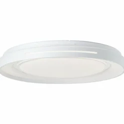Luminaires Brilliant Éclairage Led|Plafonnier Brilliant Barty LED Chrome, Blanc, 1 lumière, Télécommandes