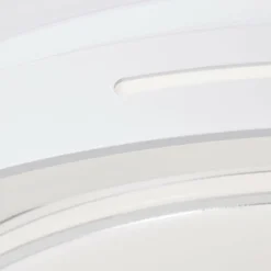 Luminaires Brilliant Éclairage Led|Plafonnier Brilliant Barty LED Chrome, Blanc, 1 lumière, Télécommandes