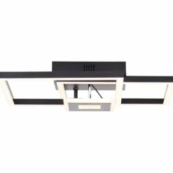 Luminaires Brilliant Éclairage Led|Plafonnier Brilliant Bray LED Noir, Blanc, 1 lumière