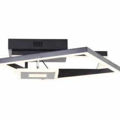 Luminaires Brilliant Éclairage Led|Plafonnier Brilliant Bray LED Noir, Blanc, 1 lumière