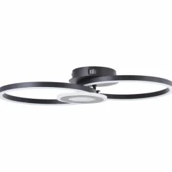Luminaires Brilliant Éclairage Led|Plafonnier Brilliant Bray LED Noir, Blanc, 1 lumière