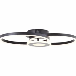 Luminaires Brilliant Éclairage Led|Plafonnier Brilliant Bray LED Noir, Blanc, 1 lumière