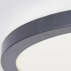 Luminaires Brilliant Éclairage Led|Plafonnier Brilliant Brennan LED Blanc, 1 lumière