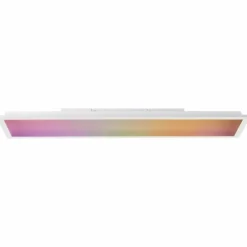 Luminaires Brilliant Éclairage Led|Plafonnier Brilliant Briston LED Blanc, 1 lumière, Télécommandes