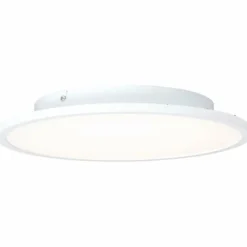 Luminaires Brilliant Éclairage Led|Plafonnier Brilliant Buffi LED Blanc, 1 lumière