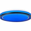 Plafonnier Brilliant Cloe LED Blanc, 1 lumière, Télécommandes