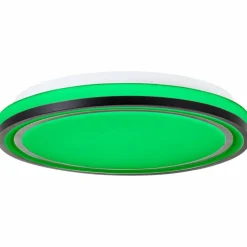 Plafonnier Brilliant Cloe LED Blanc, 1 lumière, Télécommandes