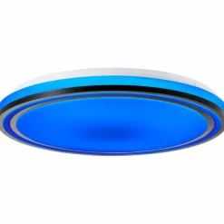 Plafonnier Brilliant Cloe LED Blanc, 1 lumière, Télécommandes