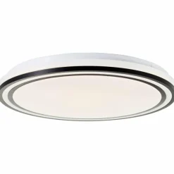 Plafonnier Brilliant Cloe LED Blanc, 1 lumière, Télécommandes
