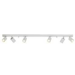 Luminaires Brilliant Plafonniers|Plafonnier Brilliant Different Blanc, 6 lumières