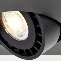 Luminaires Brilliant Éclairage Led|Plafonnier Brilliant Doro LED Noir, 1 lumière