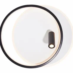 Luminaires Brilliant Éclairage Led|Plafonnier Brilliant Eunomia LED Noir, Blanc, 1 lumière