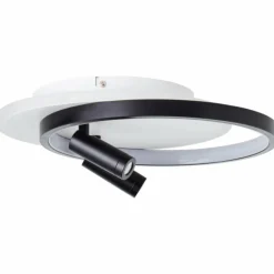 Luminaires Brilliant Éclairage Led|Plafonnier Brilliant Eunomia LED Noir, Blanc, 1 lumière