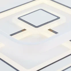Luminaires Brilliant Éclairage Led|Plafonnier Brilliant Furtado LED Noir, Blanc, 1 lumière, Télécommandes