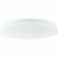 Plafonnier Brilliant Heddy LED Blanc, 1 lumière, Télécommandes, Changeur de couleurs