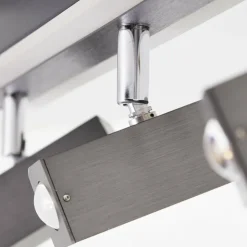 Luminaires Brilliant Spots Et Projecteurs|Plafonnier Brilliant Howle LED Aluminium, Noir, 4 lumières