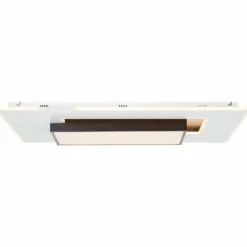 Luminaires Brilliant Éclairage Led|Plafonnier Brilliant Hutson LED Noir, Blanc, 1 lumière, Télécommandes