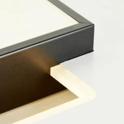Luminaires Brilliant Éclairage Led|Plafonnier Brilliant Hutson LED Noir, Blanc, 1 lumière, Télécommandes