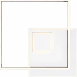 Luminaires Brilliant Éclairage Led|Plafonnier Brilliant Iorgo LED Blanc, 1 lumière