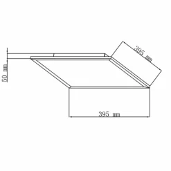 Luminaires Brilliant Éclairage Led|Plafonnier Brilliant Jacinda LED Noir, 1 lumière, Télécommandes