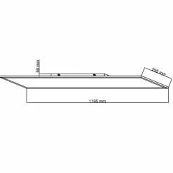 Luminaires Brilliant Éclairage Led|Plafonnier Brilliant Jacinda LED Blanc, 1 lumière, Télécommandes