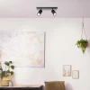 Luminaires Brilliant Éclairage Led|Plafonnier Brilliant Jello LED Noir, 2 lumières