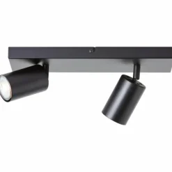 Luminaires Brilliant Éclairage Led|Plafonnier Brilliant Jello LED Noir, 2 lumières