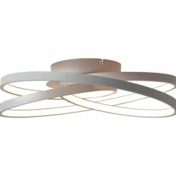 Luminaires Brilliant Éclairage Led|Plafonnier Brilliant Labyrinth LED Gris, 1 lumière