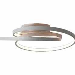 Luminaires Brilliant Éclairage Led|Plafonnier Brilliant Labyrinth LED Gris, 1 lumière