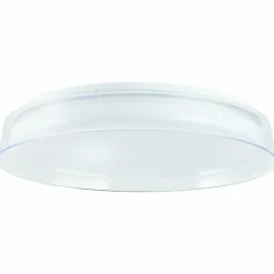 Plafonnier Brilliant Leanna LED Blanc, 1 lumière, Télécommandes, Changeur de couleurs