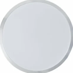 Luminaires Brilliant Éclairage Led|Plafonnier Brilliant Livius LED Argenté, 1 lumière