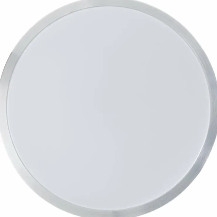 Luminaires Brilliant Éclairage Led|Plafonnier Brilliant Livius LED Argenté, 1 lumière
