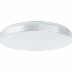 Luminaires Brilliant Éclairage Led|Plafonnier Brilliant Livius LED Argenté, 1 lumière, Télécommandes