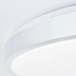 Luminaires Brilliant Éclairage Led|Plafonnier Brilliant Livius LED Argenté, 1 lumière, Télécommandes