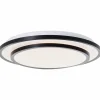 Luminaires Brilliant Éclairage Led|Plafonnier Brilliant Luciano LED Blanc, 1 lumière