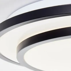 Luminaires Brilliant Éclairage Led|Plafonnier Brilliant Luciano LED Blanc, 1 lumière