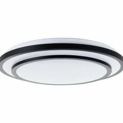 Luminaires Brilliant Éclairage Led|Plafonnier Brilliant Luciano LED Blanc, 1 lumière, Télécommandes