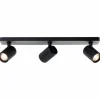 Luminaires Brilliant Spots Et Projecteurs|Plafonnier Brilliant Marty Noir, 3 lumières