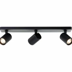Luminaires Brilliant Spots Et Projecteurs|Plafonnier Brilliant Marty Noir, 3 lumières
