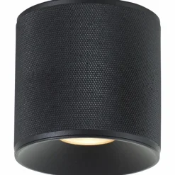 Luminaires Brilliant Éclairage Led|Plafonnier Brilliant Marty LED Noir, 1 lumière