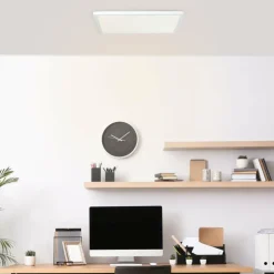Luminaires Brilliant Éclairage Led|Plafonnier Brilliant Milton LED Blanc, 1 lumière