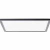 Luminaires Brilliant Éclairage Led|Plafonnier Brilliant Milton LED Noir, 1 lumière