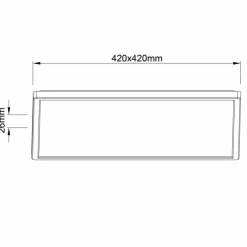 Luminaires Brilliant Éclairage Led|Plafonnier Brilliant Milton LED Noir, 1 lumière