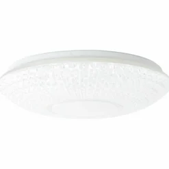 Luminaires Brilliant Éclairage Led|Plafonnier Brilliant Nunya LED Chrome, 1 lumière, Télécommandes