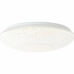 Luminaires Brilliant Éclairage Led|Plafonnier Brilliant Nunya LED Chrome, 1 lumière, Télécommandes