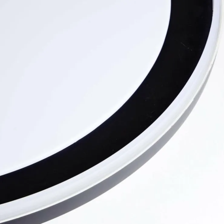 Luminaires Brilliant Éclairage Led|Plafonnier Brilliant Pederson LED Noir, Blanc, 1 lumière, Télécommandes